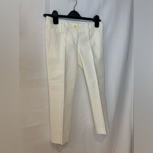 Ann Taylor Loft size 00P off white capri pants in excellent new condition